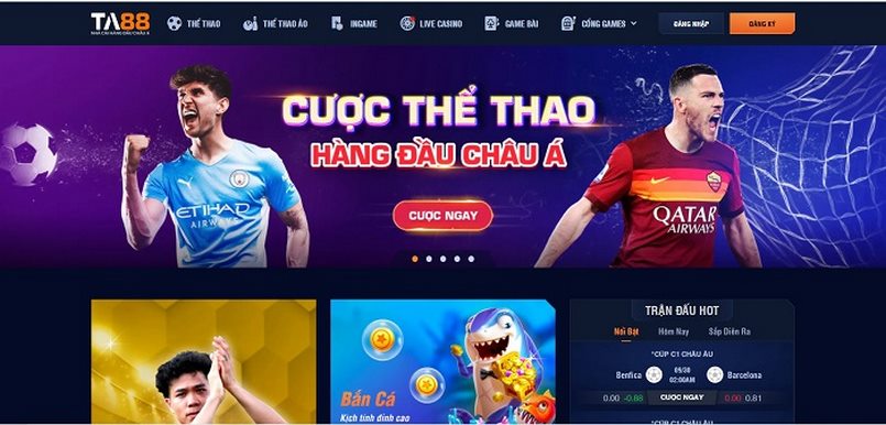 Giới thiệu nhà cái TA88 là nền tảng số một thị trường cá cược